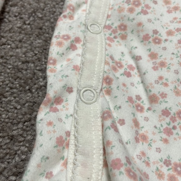 Jamie Kay Primrose Floral Button Footed Sleeper - Picture 12 of 12